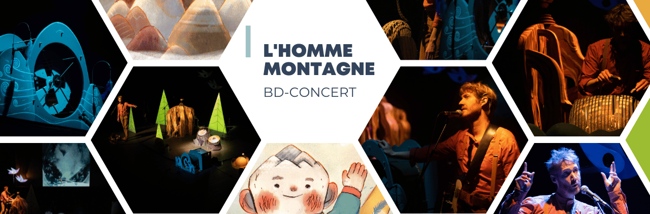 BD concert L'homme montagne