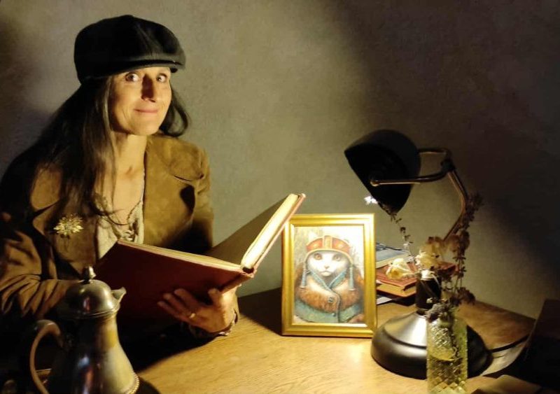 action culturelle littéraire avec l'autrice Sève Laurent-Fajal