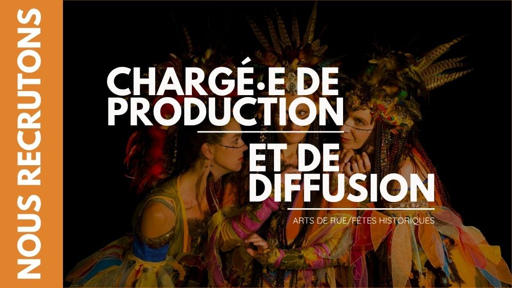 chargé de production et de diffusion, offre d'emploi
